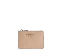 GUESS Card Holder Ella Logo SLG Credit Card Case Beige Logo Taupe