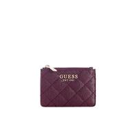 GUESS Card Holder Idra SLG Card Case Wine Berry