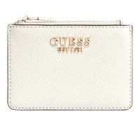 GUESS Card Holder Laurel II SLG Card Case Bone Creme-White