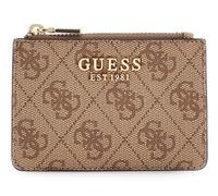 GUESS card holder Laurel II SLG Card Case Latte Logo