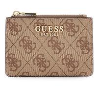 GUESS Card Holder Laurel II SLG Latte Logo Beige