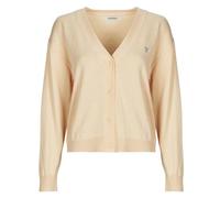 Guess Cardigans GJ LS VN MINI TRIANGLE CARDI in Beige EU L