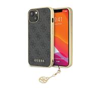 Guess Case 4G Charms Collection Gray - iPhone 14
