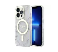 Guess Case 4G MagSafe White - iPhone 14 Pro