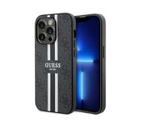 Guess Case 4G Printed Stripes MagSafe Black - iPhone 14 Pro