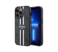 Guess Case 4G Printed Stripes MagSafe Black - iPhone 14 Pro Max