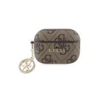 Guess Case for Airpods Pro 2 4G Script with Charm, Brown