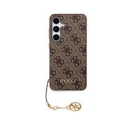 Guess Case for Galaxy S24 Edition 4G Charm with Pendant, Brown