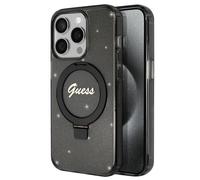 Guess Case for iPhone 15 Pro Max TPU Ring Stand