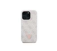 Guess Case for iPhone 16 Pro Edition 4G Strass Triangle Metallic