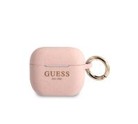 Guess Case for Pods 3 Silicone Cover Ring, Pink
