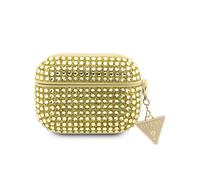 Guess Case for Pods Pro 4G Diamond with Charm, Golden