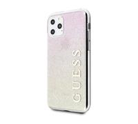 Guess case Glitter Gradient Gold/Pink - iPhone 11 Pro