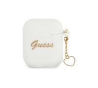 Guess Case GUA2LSCSH White - AirPods 1/2