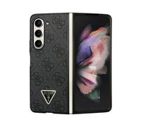 Guess Case Leather 4G Diamond Triangle Black - Galaxy Z Fold 5
