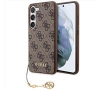 Guess Cell Phone Case GUHCP12L4GPSBR For iPhone 12 Pro Max And Small 6.7 Inch Brown 4G Metal Logo