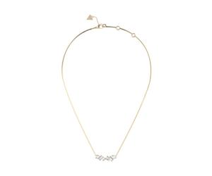 GUESS Chandelier Women's Gold Tone Multi Crystal Necklace