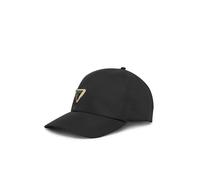 GUESS Classic Baseball Cap, Black, with Decorative Triangular Emblem, Adjustable