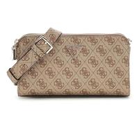GUESS Clutch Shoulder Bag Eco Erica Mixed Assorted Colours 30 Brown, Latte logo, standard size, Backpack