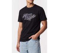 GUESS Cn Ss Embroidery Tri Jet Black A996 size M | Basic T-Shirts Outlet | Men | Black M