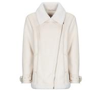 Guess Coat MARISTELLA FAUX SHEARLING in Beige EU M
