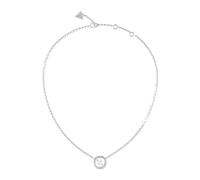 GUESS Life In 4G Rhodium Plated Crystal Necklace