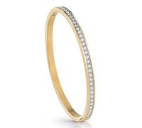 GUESS Color My Day Gold Plated Crystal Bangle