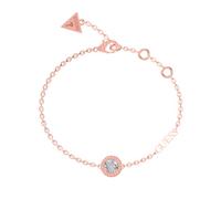 GUESS Color My Day Rose Gold Plated Crystal Chain Bracelet