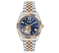 Guess Connoisseur GW0984G5 Men's Stainless Steel 42mm Bicolour 5 Bar Blue Dial Watch
