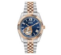 Guess Connoisseur GW0984G5 Men's Stainless Steel 42mm Bicolour 5 Bar Blue Dial Watch