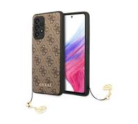 Guess cover GUHCA53GF4GBR 4G Charms Collection Brown - Galaxy A53 5G