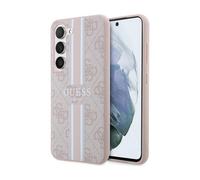 Guess cover GUHCS23SP4RPSP 4G Stripe Print Pink - Galaxy S23
