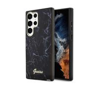 Guess cover Marble Collection Black - Samsung Galaxy S23 Ultra