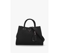 GUESS Cresidia Black Society Satchel Bag Size: One Size, Colour: Bke