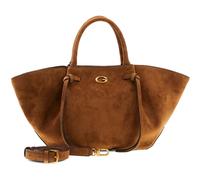 GUESS cross body bag Allegra Girlfriend Satchel Cognac