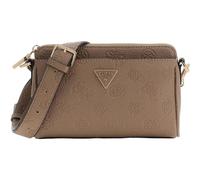 GUESS cross body bag Cresidia II Mini Xbody Top Zip Bag Dark Taupe Logo