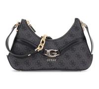 GUESS cross body bag Dea Crossbody Top Zip Coal Logo dark grey