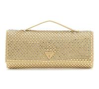 GUESS cross body bag evening bag Tasmin Mini Top Handle Clutch Gold gold-coloured
