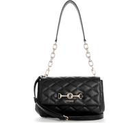 GUESS cross body bag Frances Flap Shoulder Bag Black