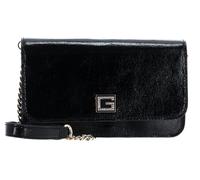 GUESS cross body bag Golden Rock Mini Flap Xbody Black