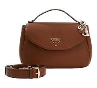 GUESS cross body bag handbag Evie Top Handle Flap Bag Cognac brown