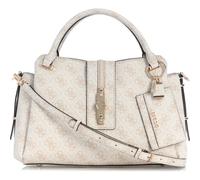 GUESS cross body bag handbag Yvonne Logo Girlfriend Satchel Stone Logo beige