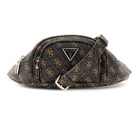 GUESS Cross Body Bag Latona Belt Bag Brown Logo/Black Multicolored