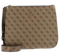 GUESS cross body bag Meridian Shoulder Bag Latte Logo