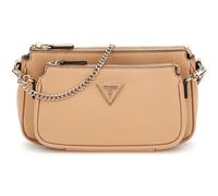 GUESS cross body bag Noelle Double Pouch Crossbody Beige