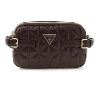 GUESS cross body bag Paisleigh Mini Camera Bag Espresso dark brown