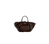 GUESS cross body bag shoulder bag Allegra Girlfriend Satchel Brown dark brown