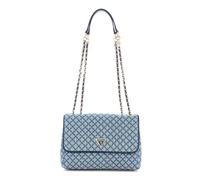 GUESS cross body bag shoulder bag Giully II 2 Compartment Convertible Flap Denim blue