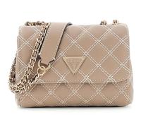 GUESS cross body bag shoulder bag Giully II Mini 2 Compartment Convertible Flap Pale Mocha taupe