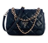 GUESS cross body bag shoulder bag Juliet Mini Flap Bag Midnight dark blue